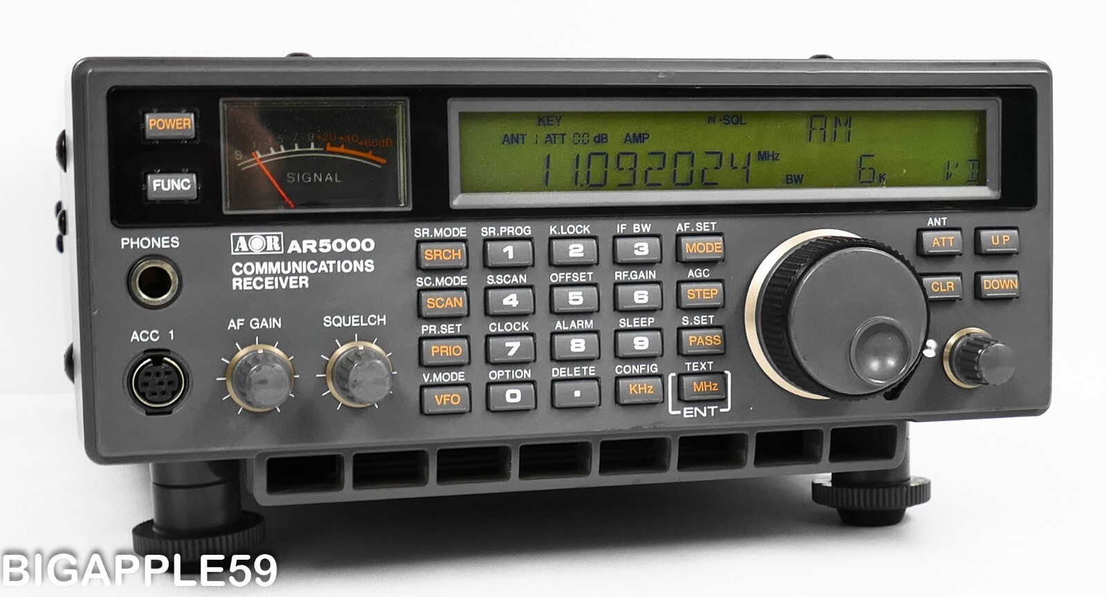 AOR AR5000 Radio Receiver Scanner LW /MW /HF /FM /VHF /UHF  **10 KHz -2600 MHz**