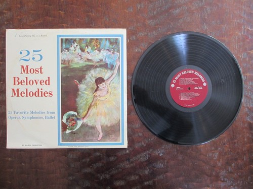 25 Most Beloved Melodies SBMN 1 All Disc Productions Classical Vinyl Record - Picture 3 of 4