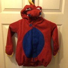 Red Dragon Hoodie Jacket And Pants Old Navy 2T Costume Halloween