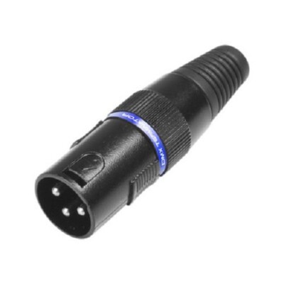 DMX Terminator Endwiderstand Abschlußwiderstand XLR 3-pol 120 Ohm Metall NEU