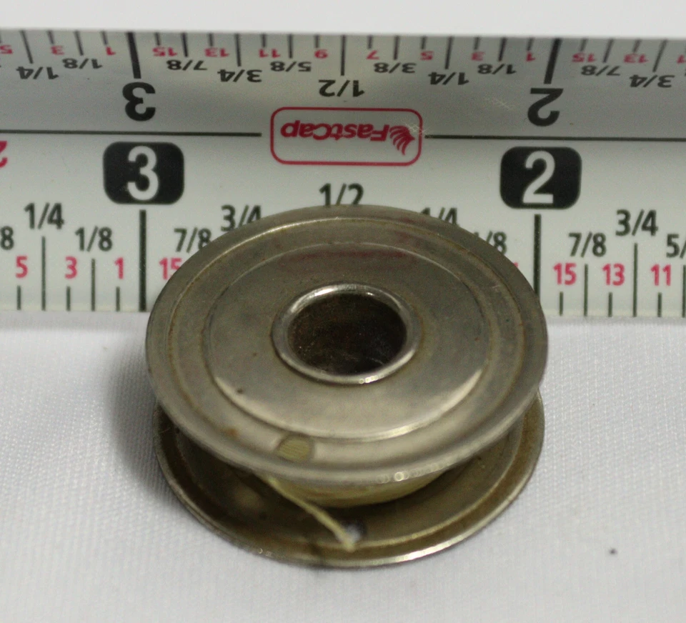 Máquina de costura rotativa branca bobinas vintage conjunto original de 4 Kenmore doméstica - Imagem 4 de 4