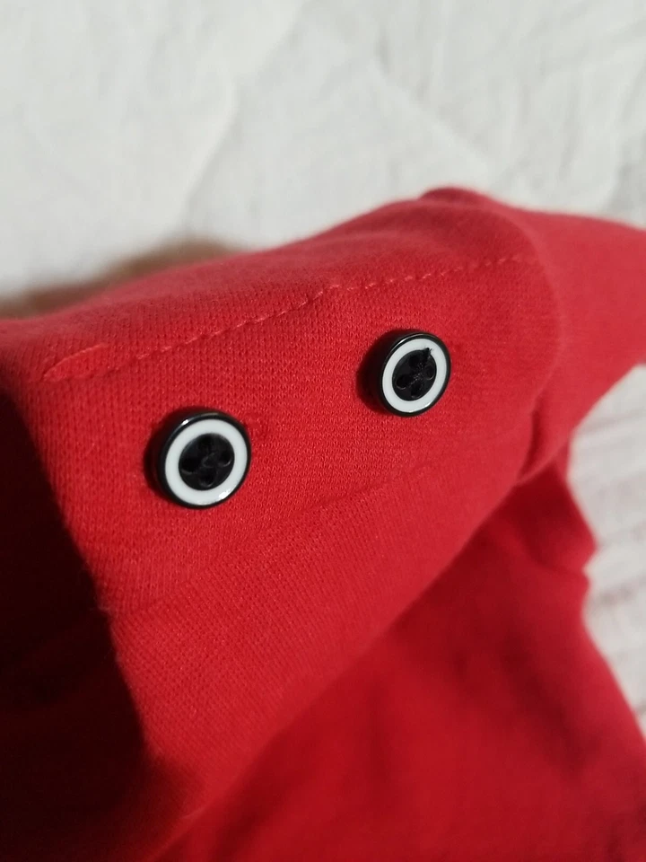 Olivia for Gymboree Sz 8 Girls Ponte Red Cap Sleeve Black Bow Dress - Image 4 of 4