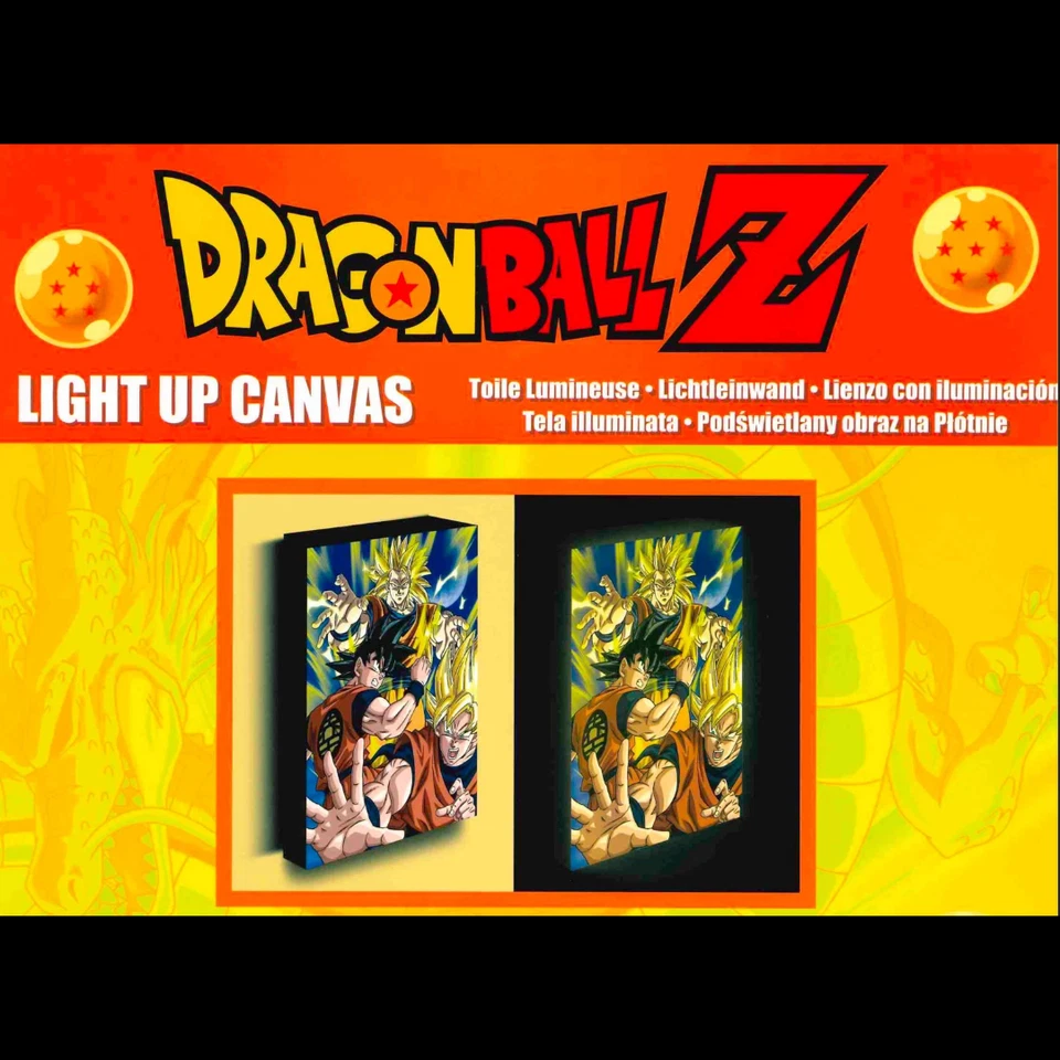 DRAGON BALL Z - Goku Evolution - Lampe Poster 40x30cm - Photo 3/3