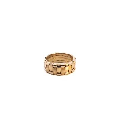 Goldring für Herren, Herrenring, Ehering, Gelbgold 750 18 KT, Größe 60 - Bild 1 von 2