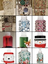 Bath Body Works-ceramic Flamingo, Butterfly,Fall,Fox Foaming Soap Holder Sleeve