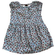 Tea Collection 2T Corduroy Floral Dandelions Blumenmeer Dress