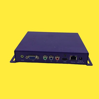 FOR PARTS BrightSign HD1010 Digital Signage Player (Purple) #2387 Z64/114