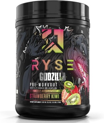 US Ryse Noel Deyzel x Godzilla Pre Workout | Intense Pumps Energy & Focus | Citr