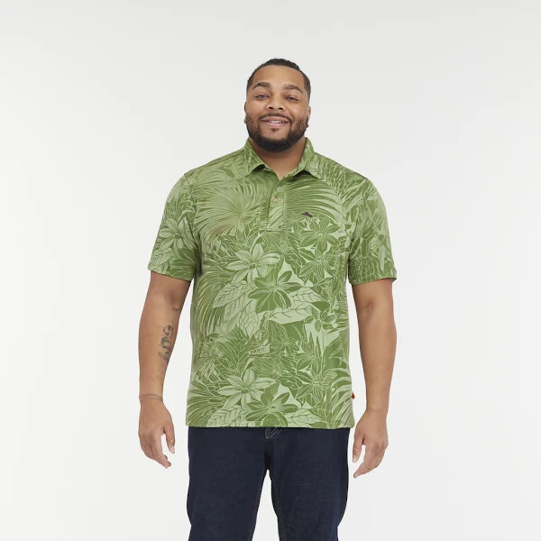 Мужская футболка-поло Tommy Santiago Paradise Дикий клевер XL 12290₽