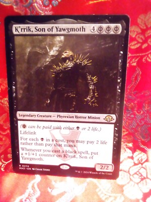 'K'rrik, Son of Yawgmoth Modern Horizons III Magic The Gathering MTG rare card