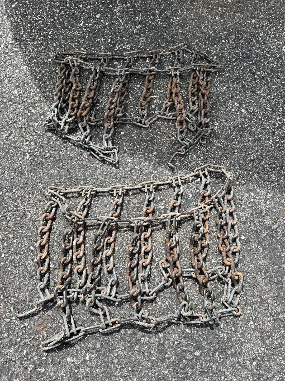 Pair of 2 Link Tire Chains 15x5x6 for Craftsman & PowerSmart Snowblower