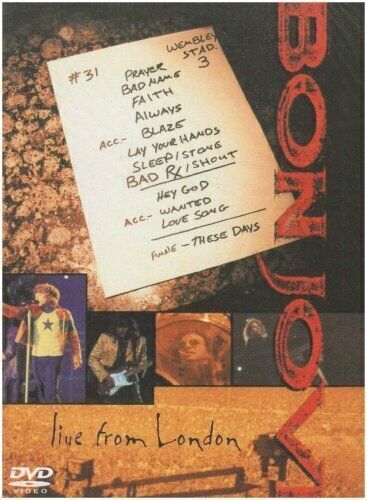 Bon Jovi Live from London (2007) Bon Jovi DVD Region 2 - Zdjęcie 1 z 1