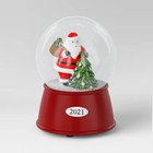 2021 Target Wondershop Santa Claus Musical Snowglobe water globe christmas tree
