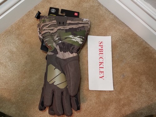 UA UNDER ARMOUR SCENT CONTROL INSULATOR HUNTING GLOVES, 1301284-943, MENS MEDIUM - Picture 2 of 2
