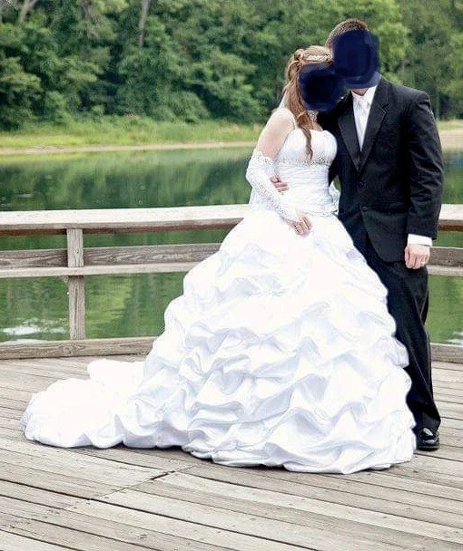 Top and top bottom attached dress