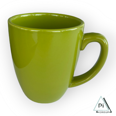 Corelle Coordinates Solid Green Stoneware Coffee Mug Made In China