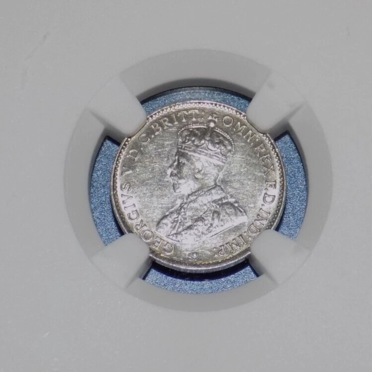 1934 AUSTRALIA THREEPENCE AUSTRALIAN 3P NGC MS61 MS 61 KM# 24 Certified UNC Coin - Image 2 of 4