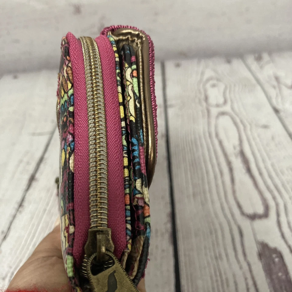 Sakroots Cartera Muñequera Boho Rectángulo Colorido Azteca Multibolsillos Portatarjetas Foto 3 de 4