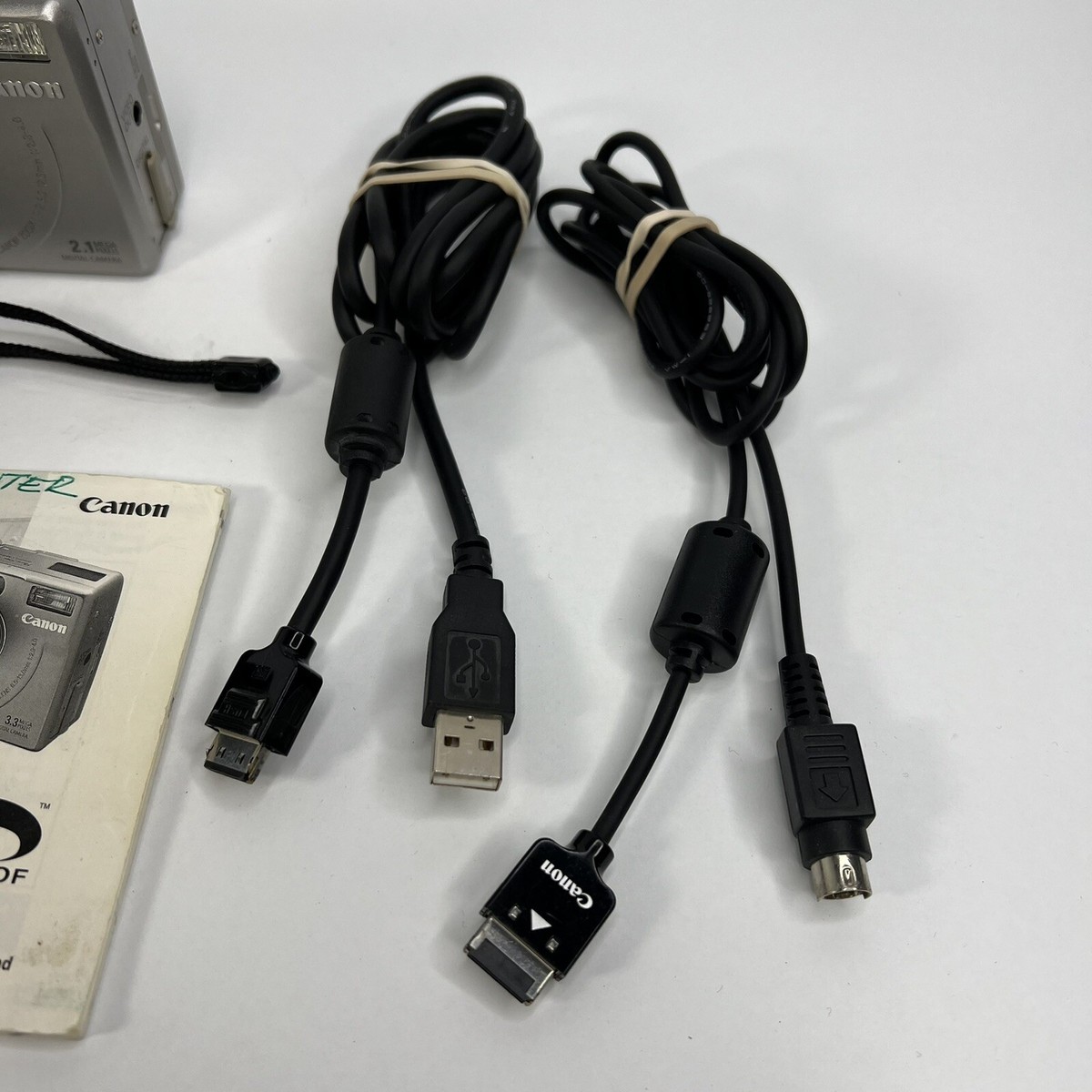 Canon PowerShot S10 Digital Camera W/ Charger, Cables, SD Canon PowerShot S10 Digital Camera W/ Charger, Cables, SD