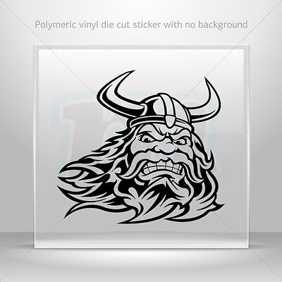 Stickers Sticker Viking Warrior Car Motorbike Bike Garage bike st5 XZZ29