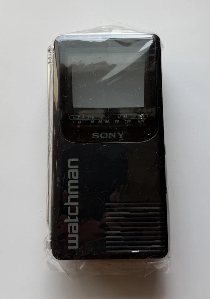 Sony Watchman Vintage édition San Francisco 49ers – Collector Avec étui !