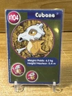 Cubone #104 Mewtwo Strikes Back Burger King PokeTrivia Vintage Pokemon Card HP