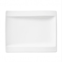 Villeroy & Boch Newwave Brotteller Kuchenteller 18X15Cm Weiß Porzellan