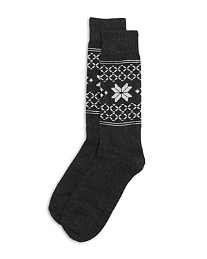Носки Poinsettia Fair Isle Crew в мужском магазине