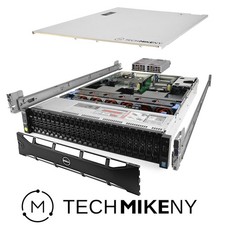 Dell PowerEdge R730xd Server 2x E5-2660v3 2.60Ghz 20-Core 16GB RAM 24x Caddies