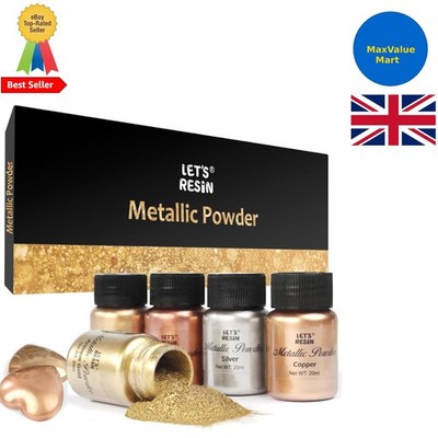 Vielseitiges 20ml Metallic Pigment Pulver - Verbessern Sie Ihre Handwerk & Harz Projekte