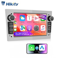 Carplay Autoradio GPS Navi WiFi 2 Din Für Opel Astra H Zafira B 2004-2014