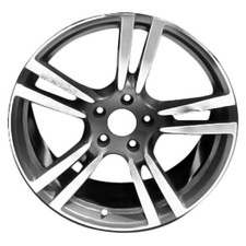 Refurbished 20x9.5 Polished Charcoal Wheel Fits 2011-2013 Porsche Panamera