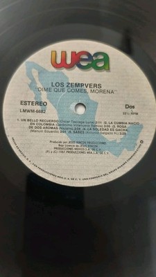 los zempvers dime que comes, morena vinyl