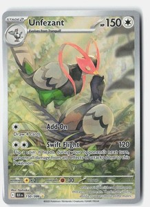 Unfezant 150/086 Illustration Rare - Black Bolt