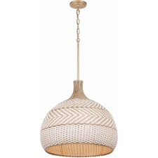 Crystorama ZAN-9005-SG Zanzibar 5 Light 21 inch Soft Gold Pendant Ceiling Light