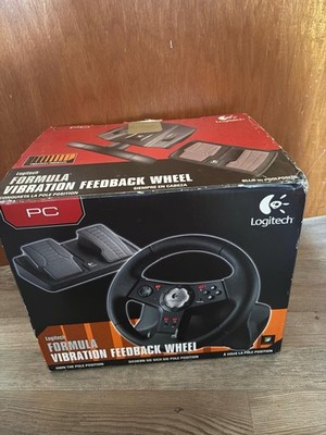 Logitech Formula Vibration Feedback Wheel Lenkrad Vintage Retro Gaming PC 2yk