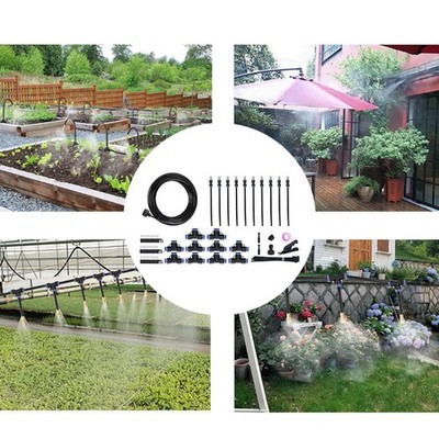 360° Adjustable Irrigation System Kit, garden Drip Irrigation for Efficient