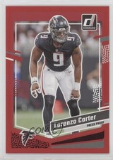 2023 Panini Donruss Press Proof Red Lorenzo Carter #16 15mc
