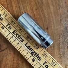 Mac Tools 7/8" 12 Point Deep 1/2" Drive Chrome Socket  VD282 Made in USA