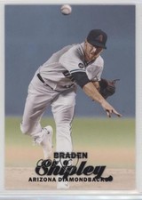 2017 Topps Stadium Club Black Foil Braden Shipley (Missing Logo and RC Logo) fm0