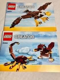 LEGO Creator 31004 Fierce Flyer & 7291 Street Rebel Complete w/ Instructions