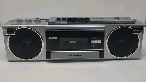 Vintage Panasonic Ambience RX-F2 Boombox Stereo Cassette Player VERY NICE!