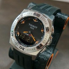 Rare Tissot Racing Race T Touch ANADIGI Analog Digital Diver Watch Vintage