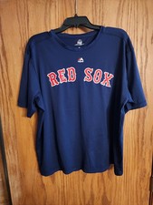 Majestic Brand Boston Red Sox Cool Base XL Jersey. Ortiz 34 Blue