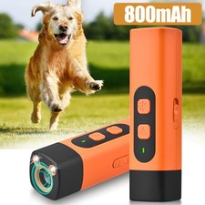 Portable Handheld Bark Stopper Ultrasonic Dog Training Device Rechargeable