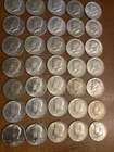Lot Of 35 40% Kennedy Half’s With 5 Of Them Are 1970d
