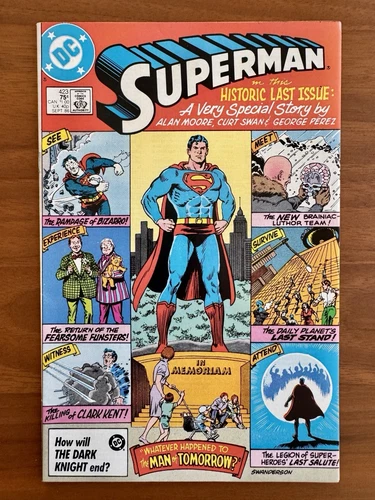 Superman No 423 (1986) - Whatever Happened to the Man of Tomorrow? NM/NM-