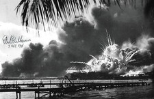 Earl Williams signed 4x6 photo Pearl Harbor Survivor B-17 WW II RARE COA LOOK!