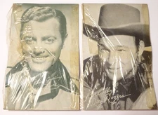 Roy Rogers Allen Lane Petrified Wood Mojave Desert Agate Vintage