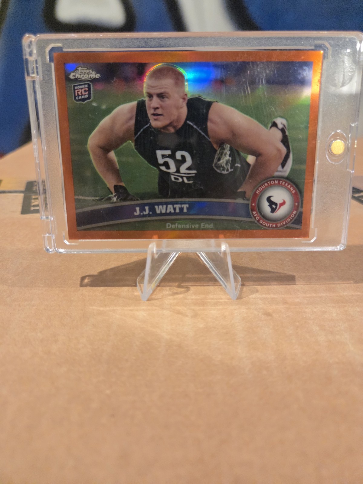 2011 Topps Chrome - J.J. Watt #104 Orange Refractor (RC)
